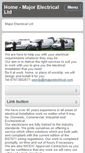 Mobile Screenshot of majorelectrical.com